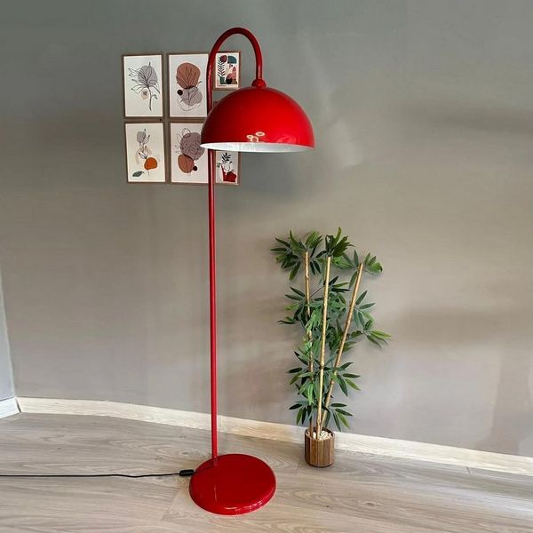 Bamyum Stehlampe Stehlampe Modern Dekorativ Metall Wohnzimmer Arbeitszimmer Stehlampe, ohne Leuchtmittel, E27, verstellbarer Lampenschirm, Stehluchte mit Ablage