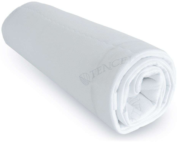 AM Qualitätsmatratzen | Hochwertiger Tencel Matratzenbezug 180 x 220 x 21 cm - Ersatzbezug