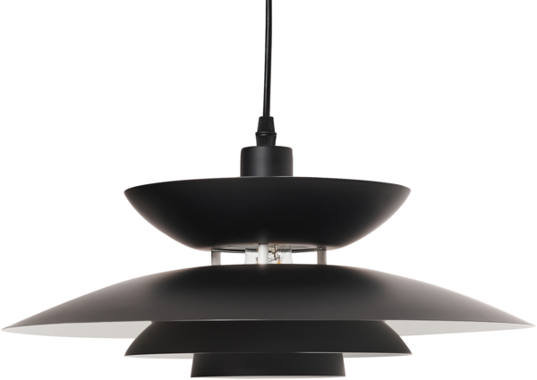 Hängeleuchte JURGA Metall Schwarz