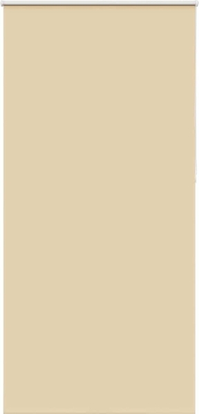 vidaXL Verdunkelungsrollo Beige 105x230 cm Stoffbreite 100,7 cm 4010817