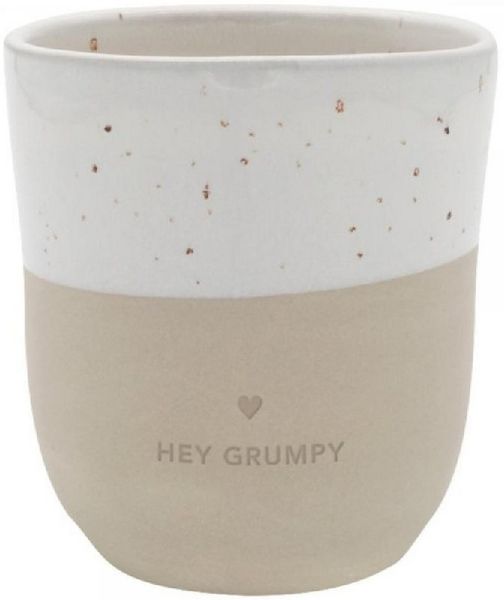 Eulenschnitt Tasse Becher Hey Grumpy