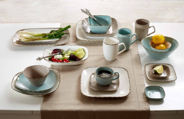 Ritzenhoff & Breker Casa Servierschale ø 22 cm 2er Set blau Bild 3