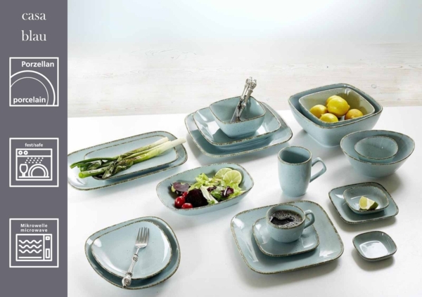 Ritzenhoff & Breker Casa Servierschale ø 22 cm 2er Set blau Bild 2