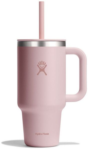 Hydro Flask Thermobecher All Around Travel Tumbler in den Größen 24 oz/ 32 oz / 40 oz, 1-tlg, Edelstahl, Thermo Cup mit Strohhalm