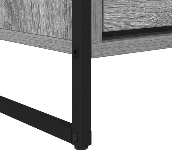 vidaXL TV-Schränk Graues Sonoma 100 x 36 x 49,5 cm Holzwerkstoff 886561 Bild 10