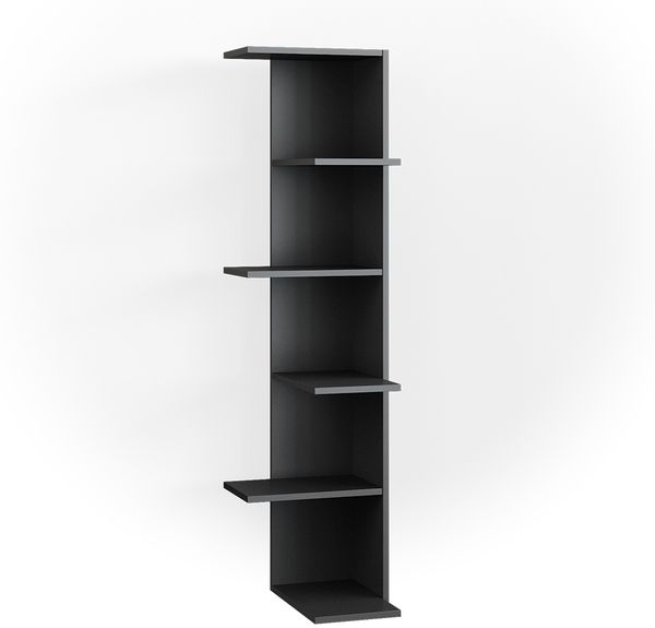 Eckregal Tera Anthrazit 37 x 140.1 cm Vicco