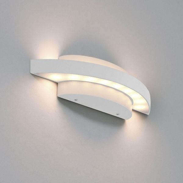 Maxkomfort LED Außen-Wandleuchte Up & Down - 7W Warmweiß 3000K, IP44 Wetterfest, LED fest integriert, Warmweiß, 3000K, Außenwandleuchte
