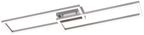 JUST LIGHT 16430-55 LOLAsmart MAXI LED Deckenleuchte stahlfarben RGBW