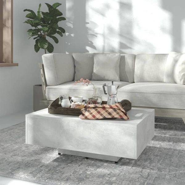vidaXL Couchtisch Betongrau 85x55x31 cm Holzwerkstoff 803384