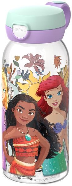 Mepal CAMPUS Trinkflasche mit Klappdeckel 600 ml - Princess Power