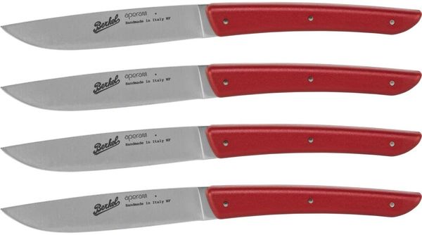 Berkel Steakmesser-Set 4-tlg. Color rosso