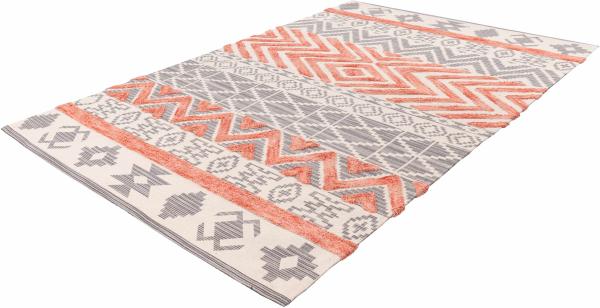 Ethnie 100 Grau / Apricot 200cm x 290cm