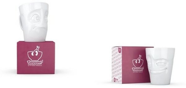 FIFTYEIGHT PRODUCTS Becher Henkelbecher-Set 2-tlg. - jeweils 350 ml, 1-tlg.