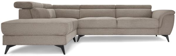 Betis L-Form Ecksofa Links - Stoffbezug Beige