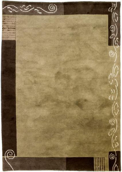 Morgenland Nepal Teppich - 200 x 146 cm - Beige