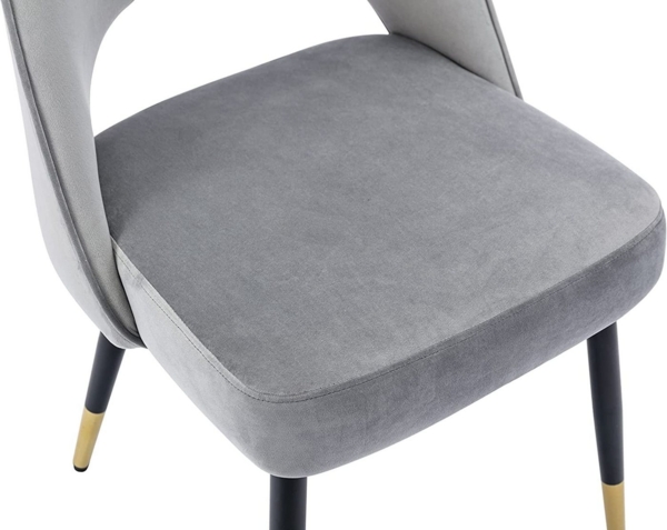 WAHSON OFFICE CHAIRS Esszimmerstuhl Samt 2er Set Seitenstühle Küchenstühle Bild 2