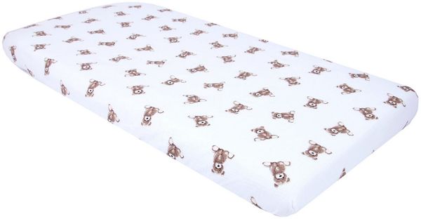 BabyLux Spannbettlaken BabyLux Spannbettlaken Musselin 60x120 70x140 Baby-& Kinderbett, Grün 70x140