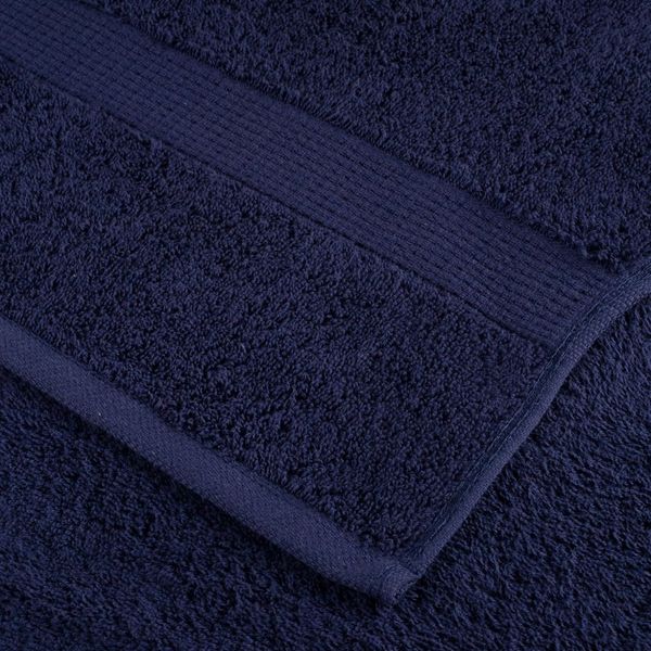 vidaXL 12 tlg. Premium-Handtuch-Set SOLUND Marineblau 600 g/m² 137575 Bild 5