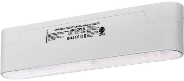 AWEX Notleuchte Arrow N ECO LED 3x1W 1h Ein-Betrieb (ARNO/3x1W/ESE/X/WH)