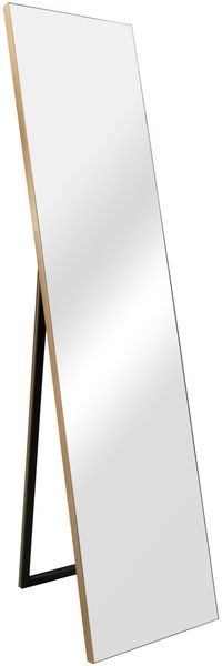 Standspiegel Barletta 150x35 cm neigbar Gold [en. casa]
