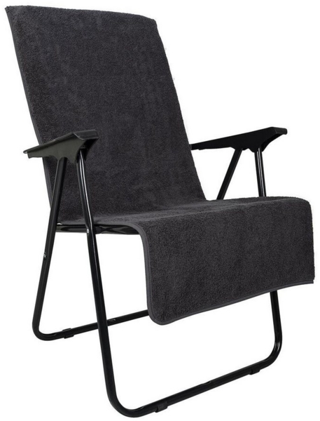 Laynenburg Handtuch LAYNENBURG Liegenauflage Frottee Schonbezug 75×200 cm Baumwolle, Baumwolle (2-St), Handtuch-Bezug Hochlehner - Stuhl-Bezug mit Umschlag für Campingstuhl