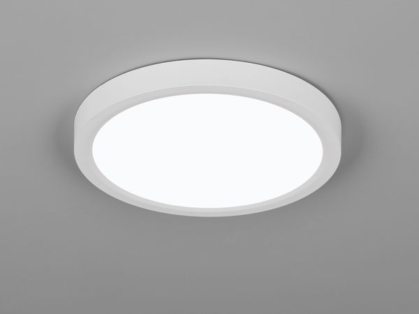 Deckenleuchte DRACO Weiß ultraflach LED dimmbar & Lichtfarbe einstellbar Ø 23cm Bild 5