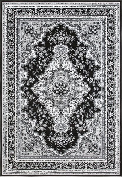 my home Teppich Oriental, Made in Belgium, rechteckig, Höhe: 7 mm, Orient-Optik, mit Bordüre, Teppich, Kurzflor, Weich, Kundenliebling