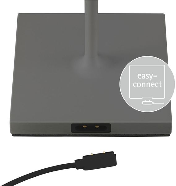 LED Stehleuchte, anthrazit, Touchdimmer, Akku, H 120 cm Bild 3