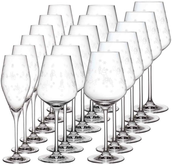 Villeroy & Boch Toy's Delight Wein- und Sektgläser-Set 18-teilig