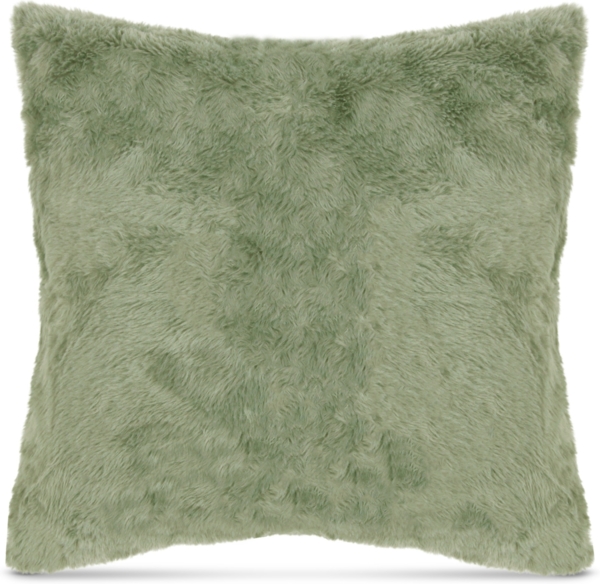Kissenhülle "Faux Rabbit" 45x45cm Salbei 45x45 cm