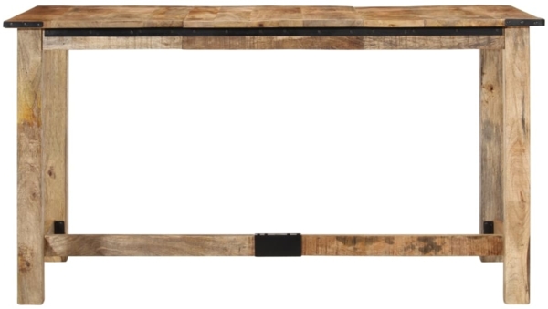 vidaXL Esstisch 140x70x75 cm Massivholz Mango 358947