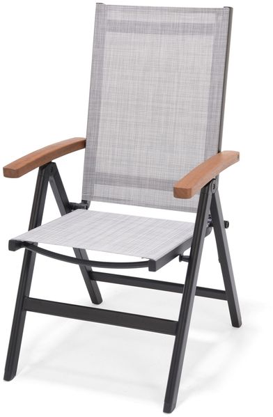 4er Set ScanCom Calanda position Stuhl aus Aluminium mit