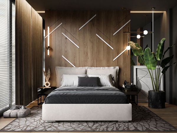 Lookway Polsterbett VILANO mit Bettkasten – elegantes und funktionales Schlafzimmermöbel (Bett mit Metallgestell), mit Bettkasten