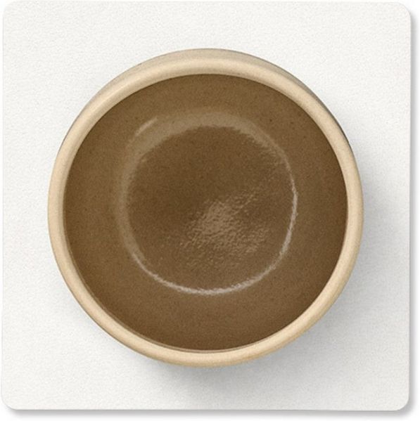 LIND DNA Platzset Nupo Untersetzer Square pure white 10x10cm