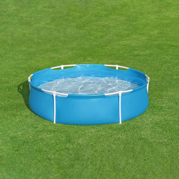 Bestway My First Frame Pool, Rund, Swimmingpool, Planschbecken, Kinderpool, 152 x 38 cm