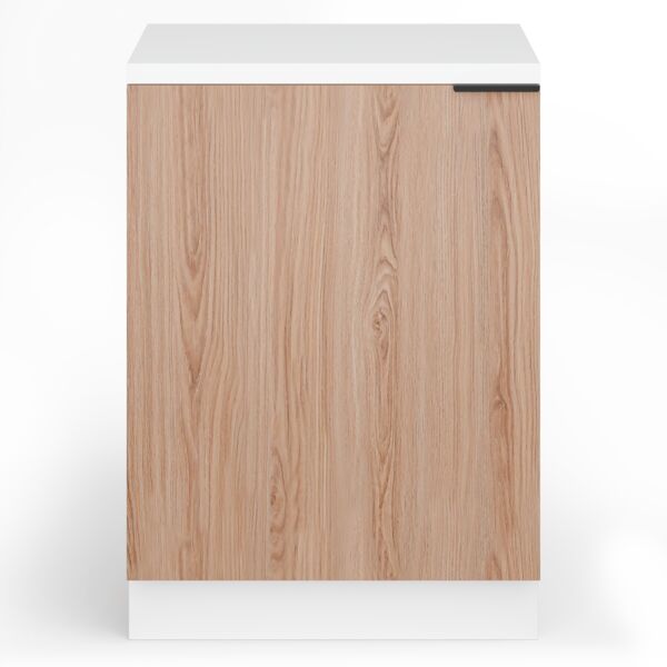 blumfeldt Spülenunterschrank WoodVista (Set) Geschirrspülerschrank Arbeitsplatte MDF mit Griff