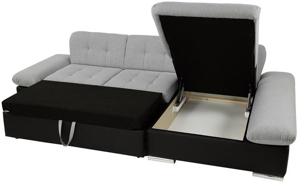 Ecksofa Malwi, Seite: Links, Farbe: Lux 06 + Lux 06 + Lux 05 Bild 5