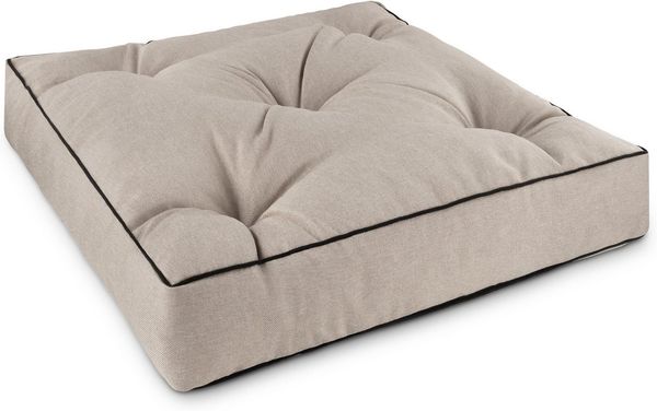 Aspero Sitzauflage Stuhlkissen 50x50 cm Valletta, Gepolsterte Outdoor Auflage mit Steppung