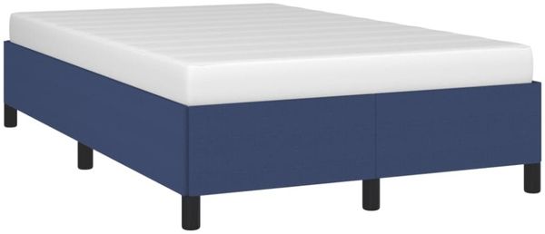 vidaXL Polsterbett, Stoff, 33,5 cm, Blau, 120x190 cm Bild 5