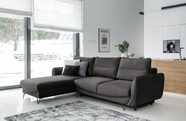 Wohnideebilder Silva Grau Couchgarnitur CO-SIL-LT-05NU