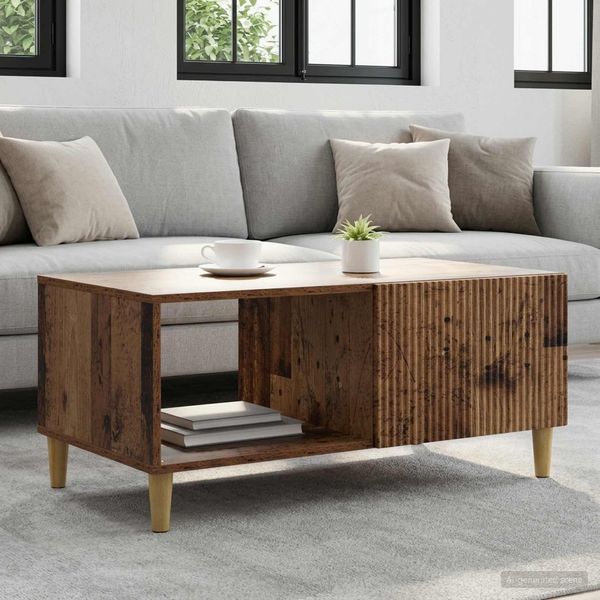 vidaXL Couchtisch Altholz 90 x 50 x 40 cm Holzwerkstoff 894733