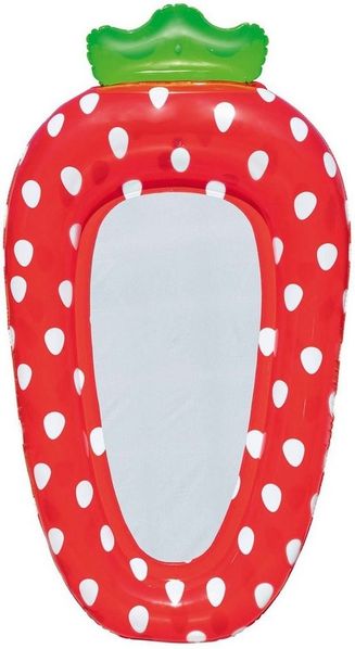 Bestway Luftmatratze Bestway 43644 - Sweet Summer Poolliege - Erdbeere (Rot)
