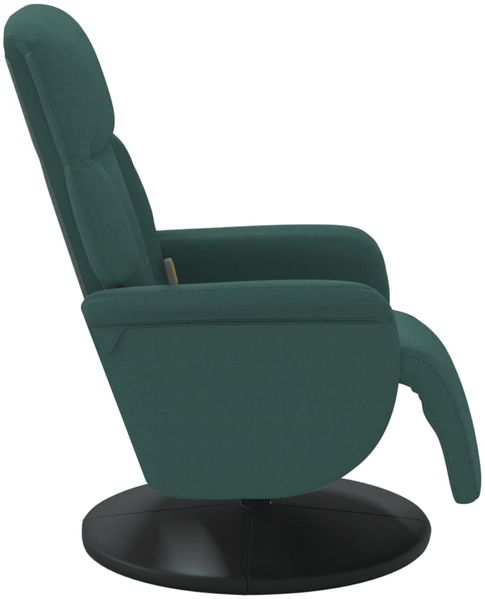 vidaXL Massagesessel mit Fußteil Dunkelgrün Samt 356695 Bild 5