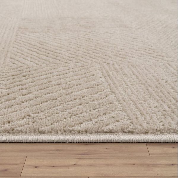 TT Home Teppich Diele, Esszimmer, Flur, Schlafzimmer, Wohnzimmer, Rechteckig, Höhe: 13 mm, Wohnzimmer Teppich Esszimmer Kurzflor Boho Design Skandinavisch Unifar