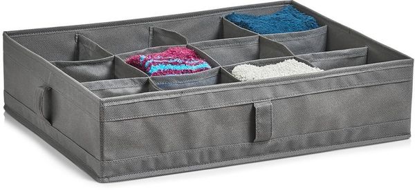 Zeller Present Organizer 12 Fächer (1 St), Aufbewahrungsbox, faltbar, für Wäsche