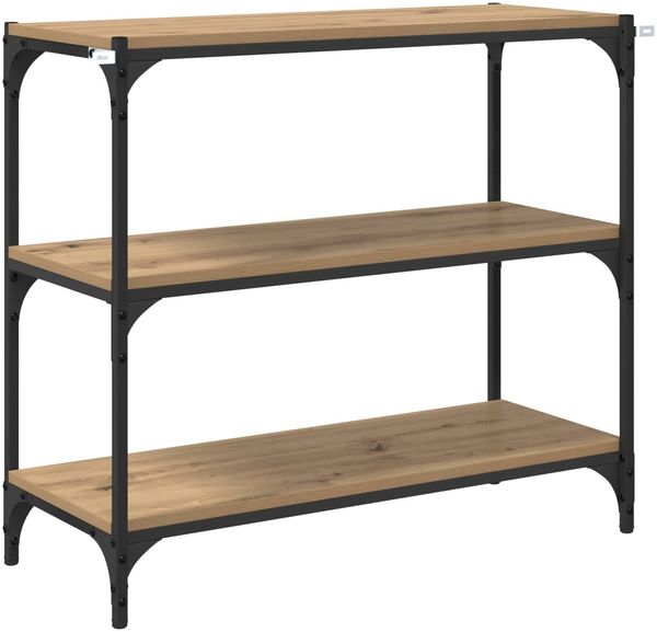 vidaXL Bücherregal Artisan-Eiche 80 x 33 x 70,5 cm Holzwerkstoff 881109 Bild 7