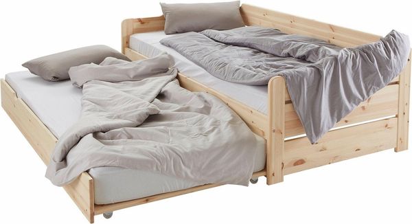 Home affaire Daybett "REETE " BESTSELLER! Funktionsbett, Kinderbett, inklusive Schubkasten, FSC® zertifiziertes Massivholz (Kiefer), klassischer Landhausstil
