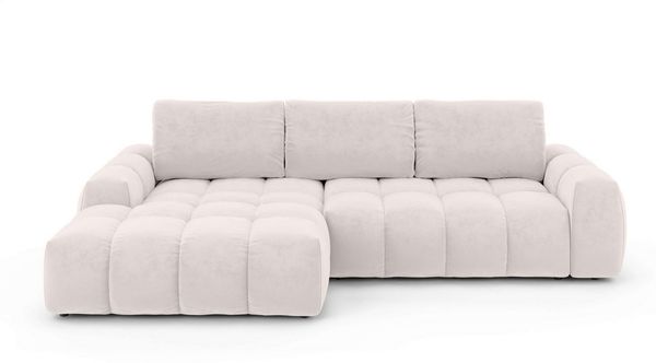 OTTO home Ecksofa AZITA L-Form, 270 cm - OTTO. Verlässliche Qualität, wahlweise als Schlafsofa m. Bettkasten, Bubble-Optik