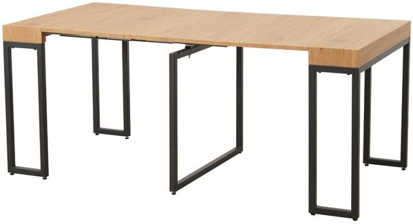 HTI-Living Jenrik Ausziehtisch 45 - 180 cm Eiche Hell