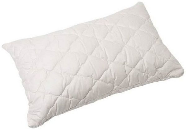 Softsan Microfaserkissen Bio Hygienic, Füllung: Marken Klimafaser (100% Polyester), bauschig, Bezug: Bio Baumwolle, Bauchschläfer, Seitenschläfer, Rückenschläfer, Füllung variabel